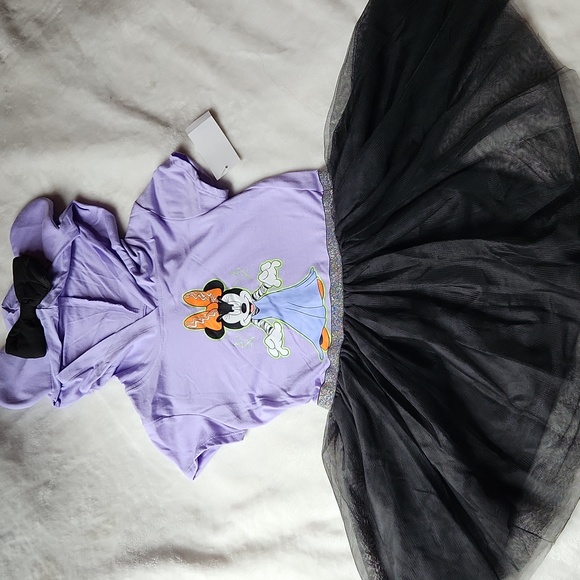 Disney, Halloween, Flowy, Frankenstein Minnie Mouse with Minnie Ear's Hoodie - Picture 1 of 6